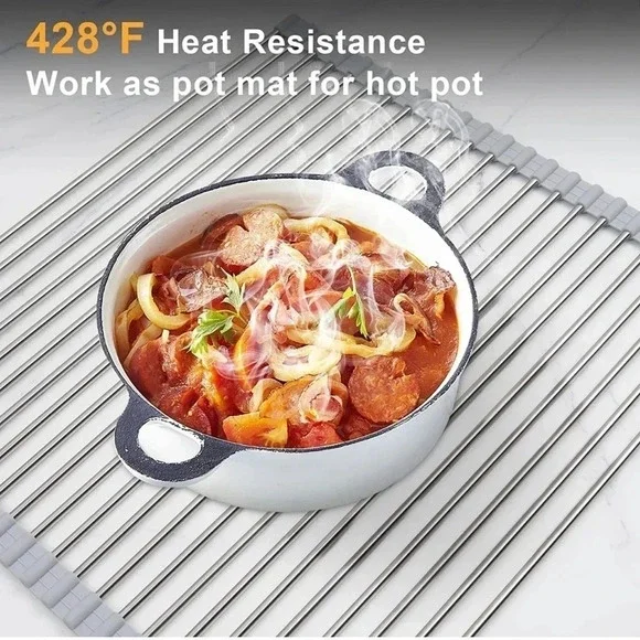 🆕 Over The Sink Dish Drying Rack - Picture 4 of 6